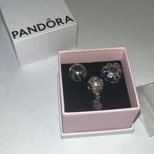Set off 3 pandora charms all charms are brand new never worn.